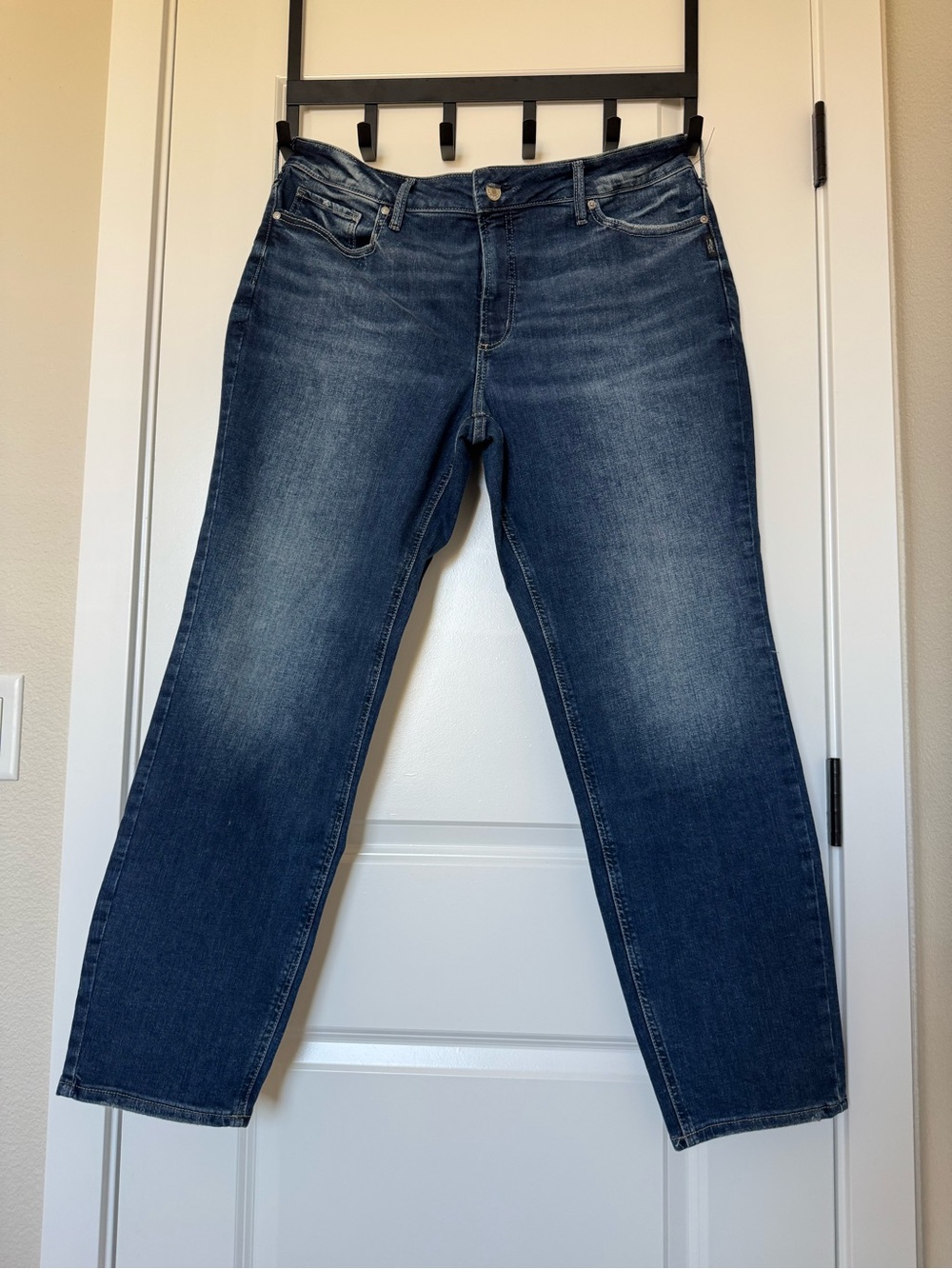 Suki straight silver jeans women’s size 30/31